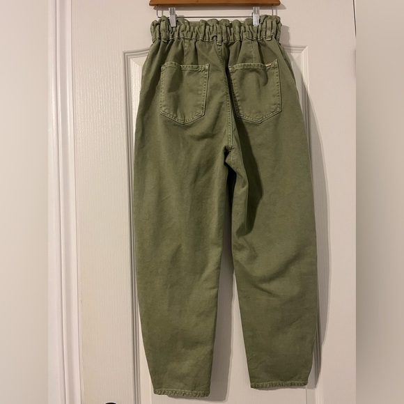 ZARA - PAPER BAG JEANS - SIZE 6 - Picture 3 of 10